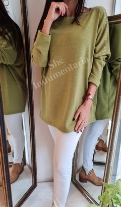 Imagen de Remeron/ Sweater de lanilla con tachitas