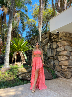CROPPED CANNES CORAL - loja online