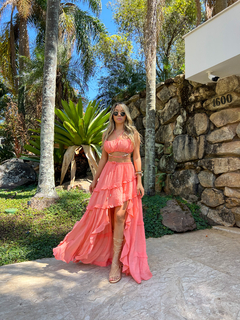 CROPPED CANNES CORAL na internet