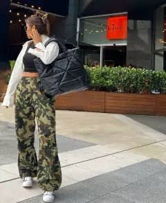 Calça cargo Camufla Areia - Branché