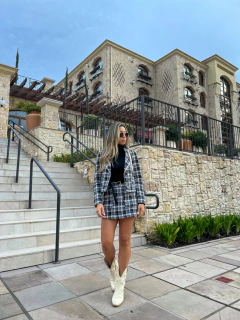 Shorts Saia Tweed Puerto - loja online