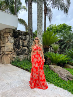 Vestido Bordado Breeze Vermelho - buy online