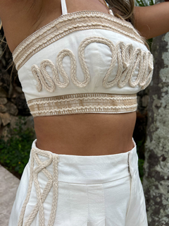 Imagem do Cropped Bordado Pipa OFF