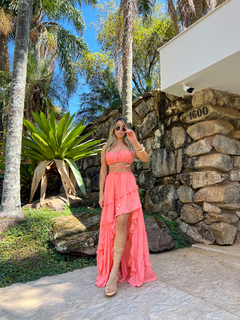 CROPPED CANNES CORAL - Branché
