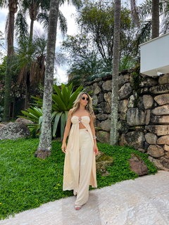 Blusa Vest Aspen Areia - loja online