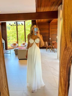 VESTIDO AMORÉ BRANCO - Branché