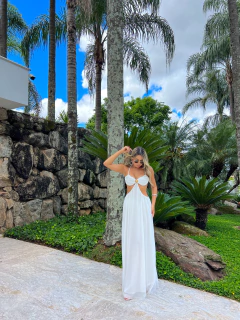 VESTIDO AMORÉ BRANCO - online store
