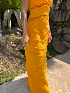 Imagem do VESTIDO IBIZA AMARELO