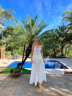 Vestido Transparência Tulum Off