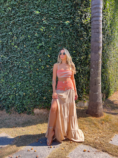 Imagem do BLUSA DRAPEADA PIETRA CORAL