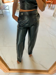 Calça Courino London Preto - Branché