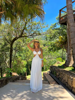 VESTIDO AMORÉ BRANCO - buy online