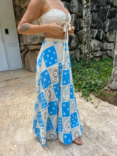 Cropped laise Palm Beach Azul
