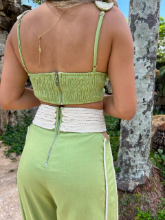 Cropped Bordado Âncora na internet