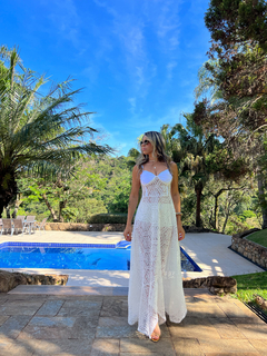 Vestido Transparência Tulum Off - loja online