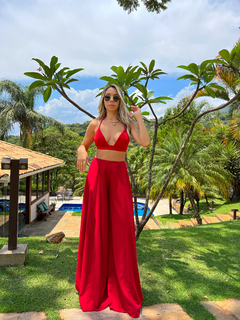 Cropped Chicago Vermelho - comprar online