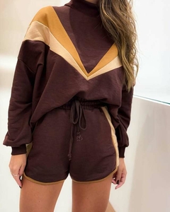 Blusa Moletom Gramado Marrom na internet