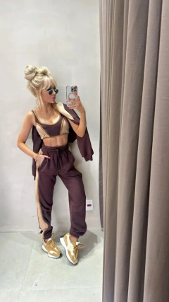 Top Moletom Gramado Marrom - buy online