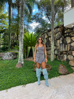 Conjunto Barretos Cinza - Branché