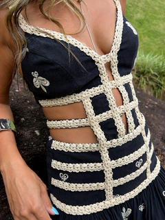 Image of Vestido Firenze Preto