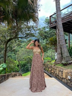 Vestido Atacama Marrom on internet