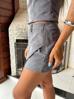 Imagen de Short Saia Barretos Cinza