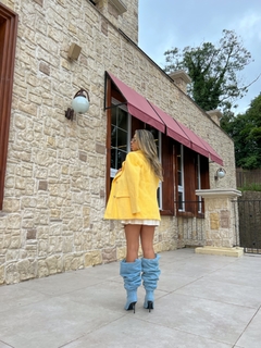 Casaco Tweed Plaza Amarelo en internet