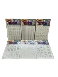 STICKER PARA UÑAS BRILLANTES SURTIDOS - comprar online