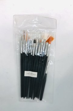 Set Pinceles 15u color surtido - comprar online