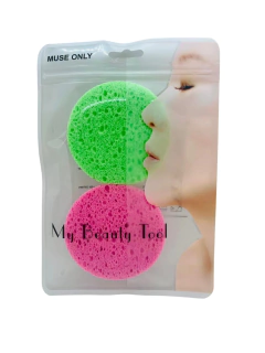 Esponja Cisnes Exfoliante Limpieza Facial X 2 Unidad - comprar online