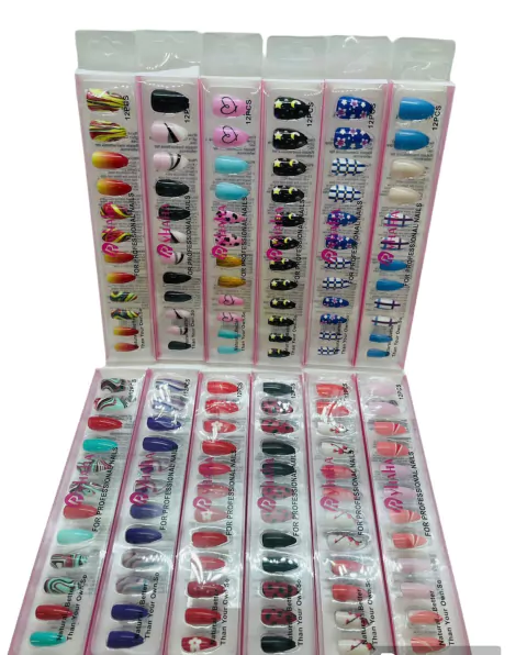 UÑAS POSTIZAS YHAHA SURTIDOS ALMENDRADA