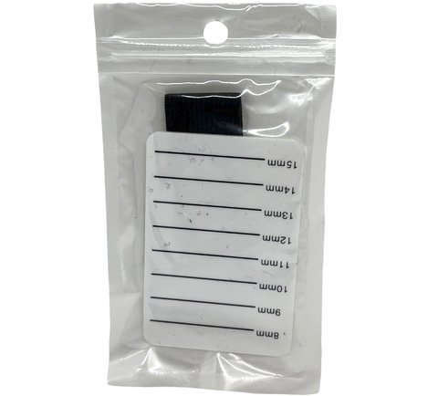 Molde Medidas con Abrojo porta pestaña - comprar online