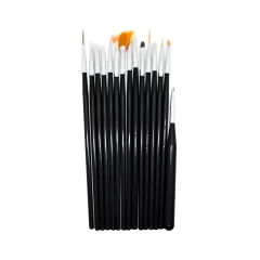 Set Pinceles 15u color surtido