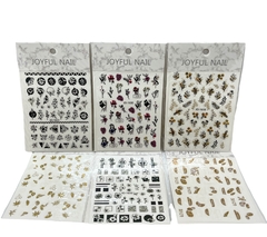 Imagen de Sticker para uñas diseños mix surtido joyful nail