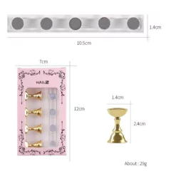 Exhibidor de tips con base imantada en internet