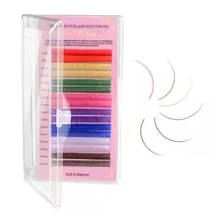 Pestañas Nagaraku Colores 0.07d medidas - comprar online
