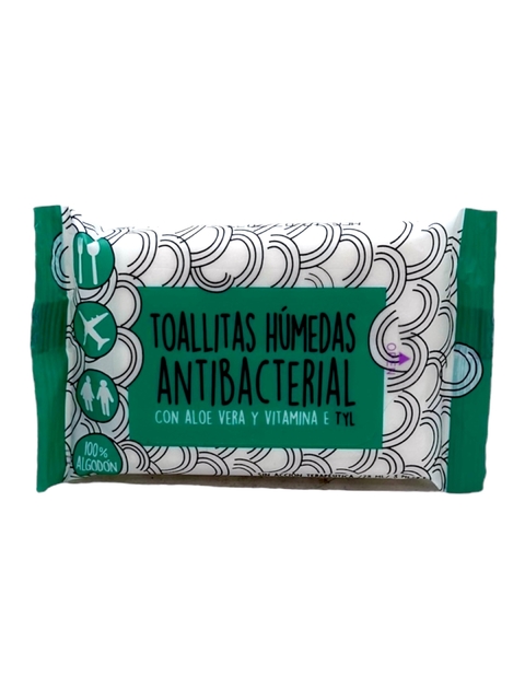 Toallitas húmedas antibacterial aloe Vera y vitamina E TyL