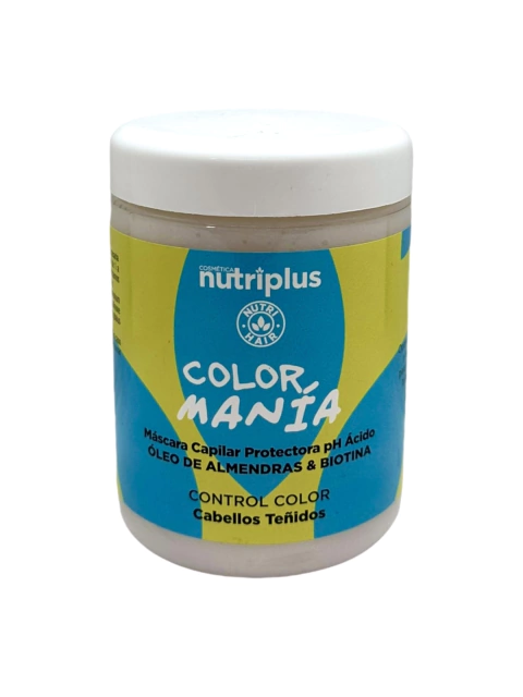 Máscara capilar color manía para cabellos teñidos Nutriplus