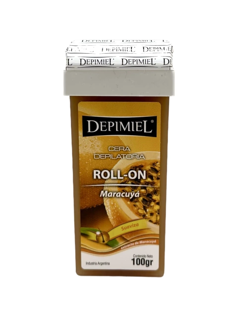 Cera depilatoria Roll on maracuya Depimiel