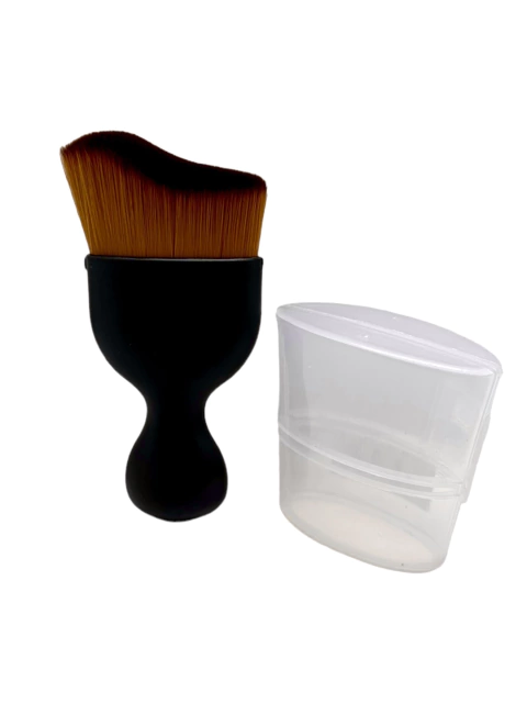 BROCHA CURVA POLVILLO PARA UÑAS