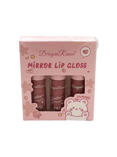 Labial líquido mirror dragon ranee pack 3u
