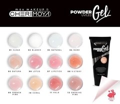 Polygel Powder Gel 50ml Uñas Esculpidas Cherimoya