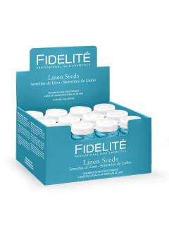 Ampolla Reestructurarte Semilla de Lino Caja 12u de 15ml Fidelite