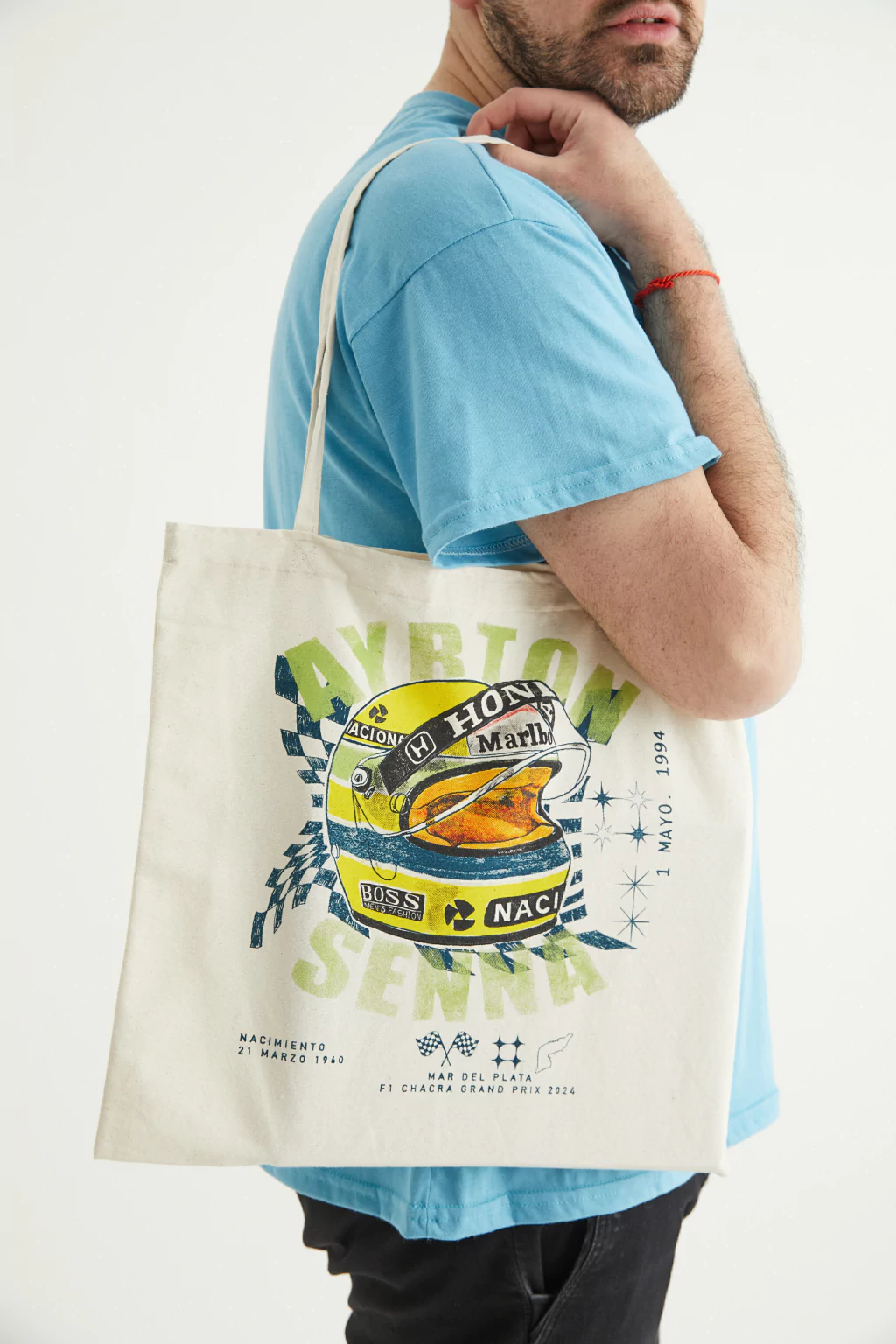 BOLSA / TOTE BAG - AYRTON SENNA