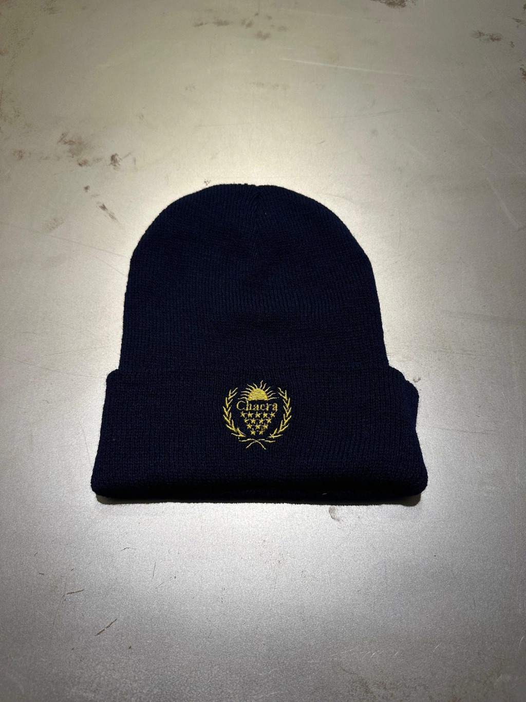 GORRO DE LANA "LAURELES"