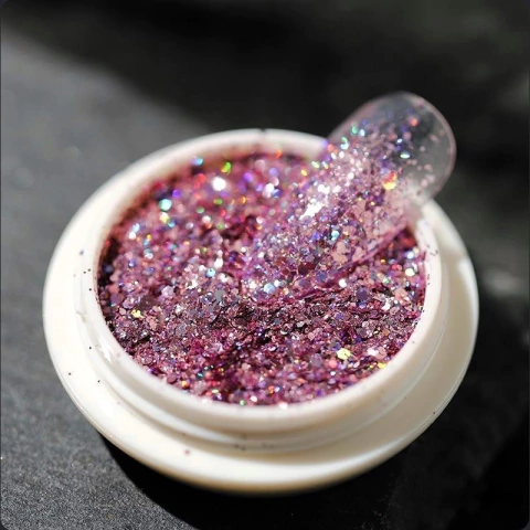 Paris Night - Glitter holográfico #005