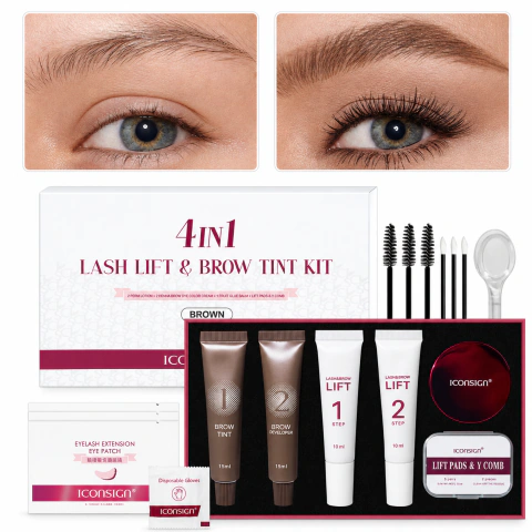 Iconsign - Kit lifting y tinte negro