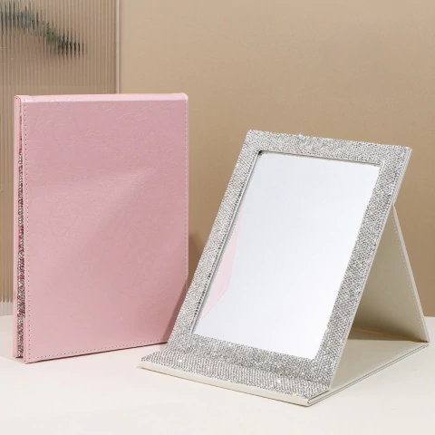 Espejo plegable con strass - comprar online