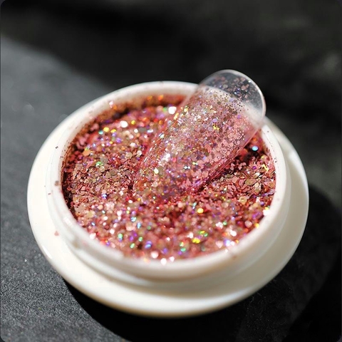Paris Night - Glitter holográfico #006