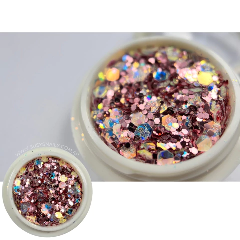 Paris Night - Glitter confeti (#A01)